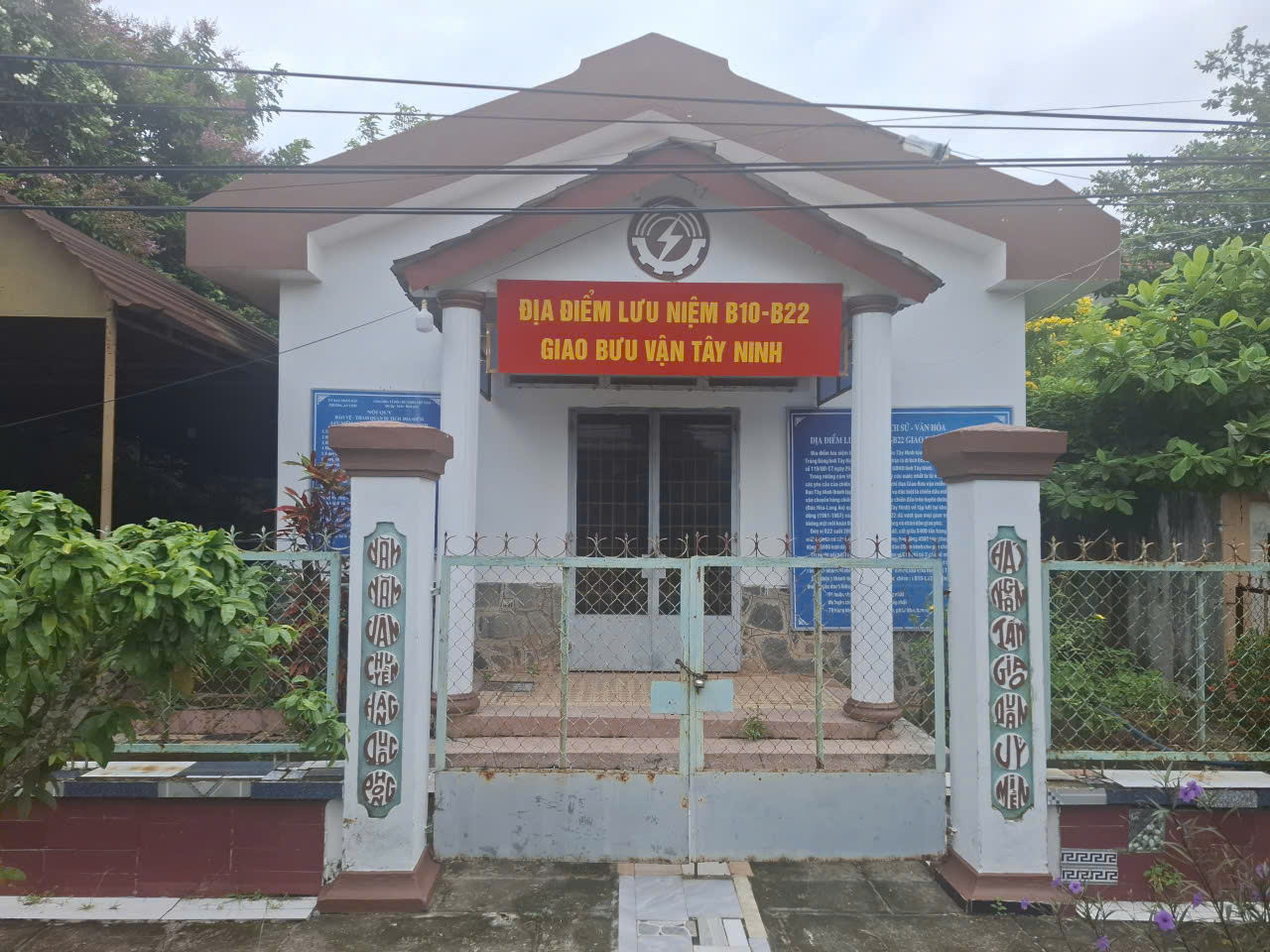 Di tích lịch sử Địa điểm lưu niệm B10-B22 giao bưu vận Tây Ninh