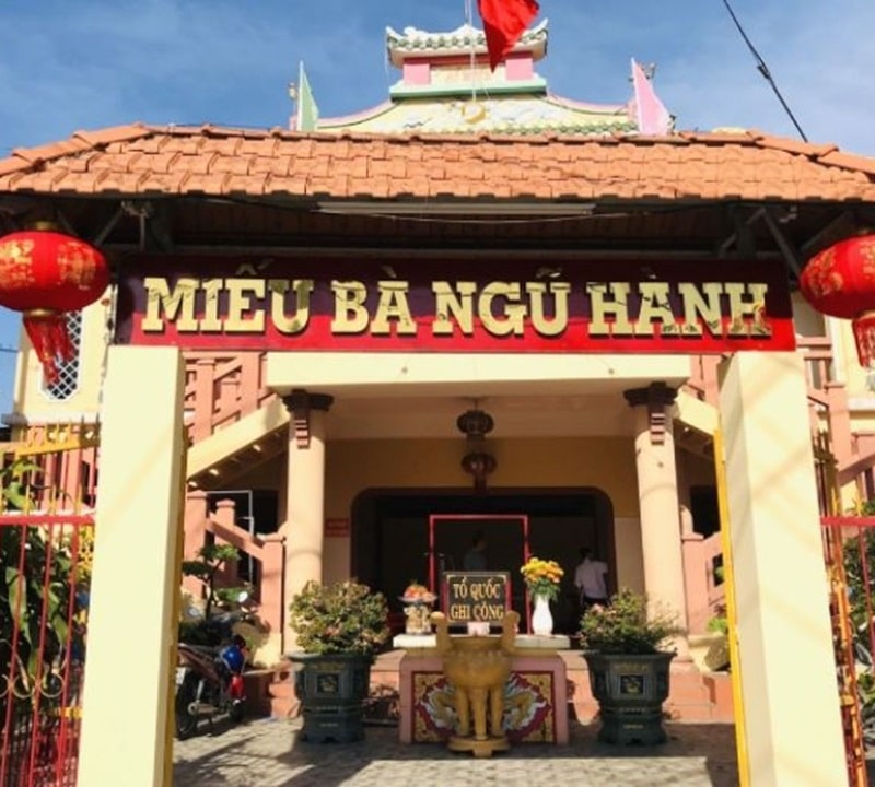 Di tích kiến trúc nghệ thuật Miếu bà Ngũ Hành
