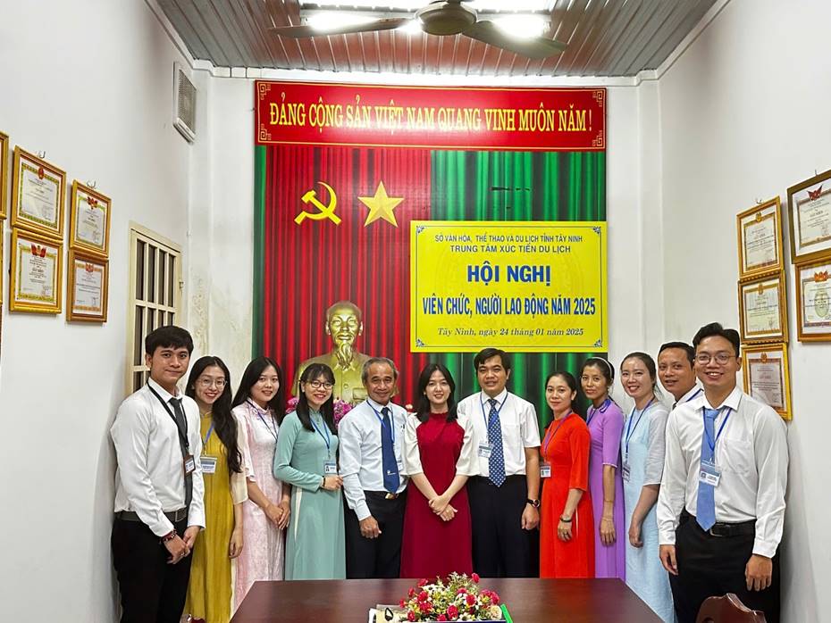 HỘI NGHỊ VIÊN CHỨC, NGƯỜI LAO ĐỘNG TRUNG TÂM XÚC TIẾN DU LỊCH TỈNH TÂY NINH NĂM 2025