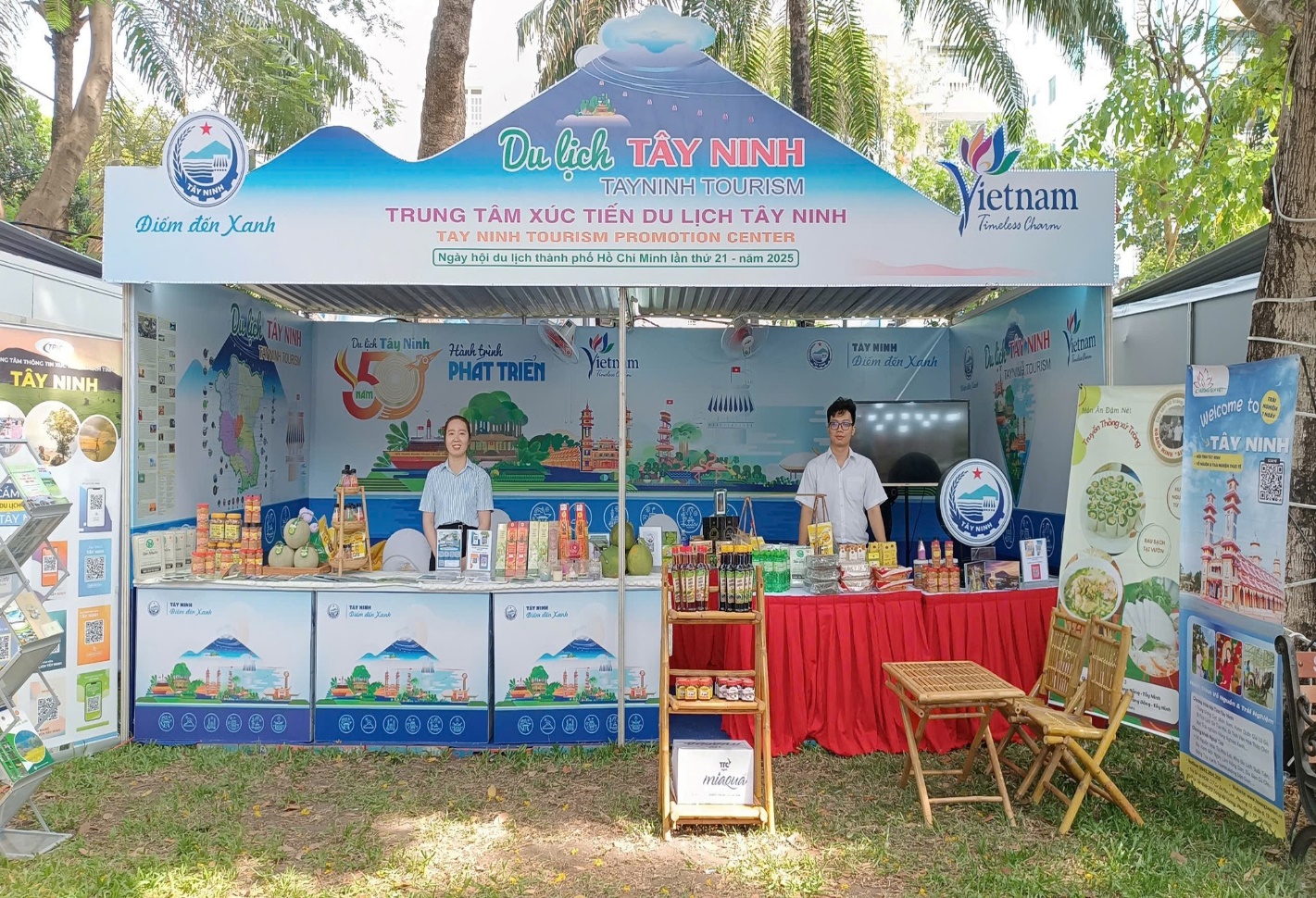 TÂY NINH THAM GIA NGÀY HỘI DU LỊCH THÀNH PHỐ HỒ CHÍ MINH LẦN THỨ 21 NĂM 2025