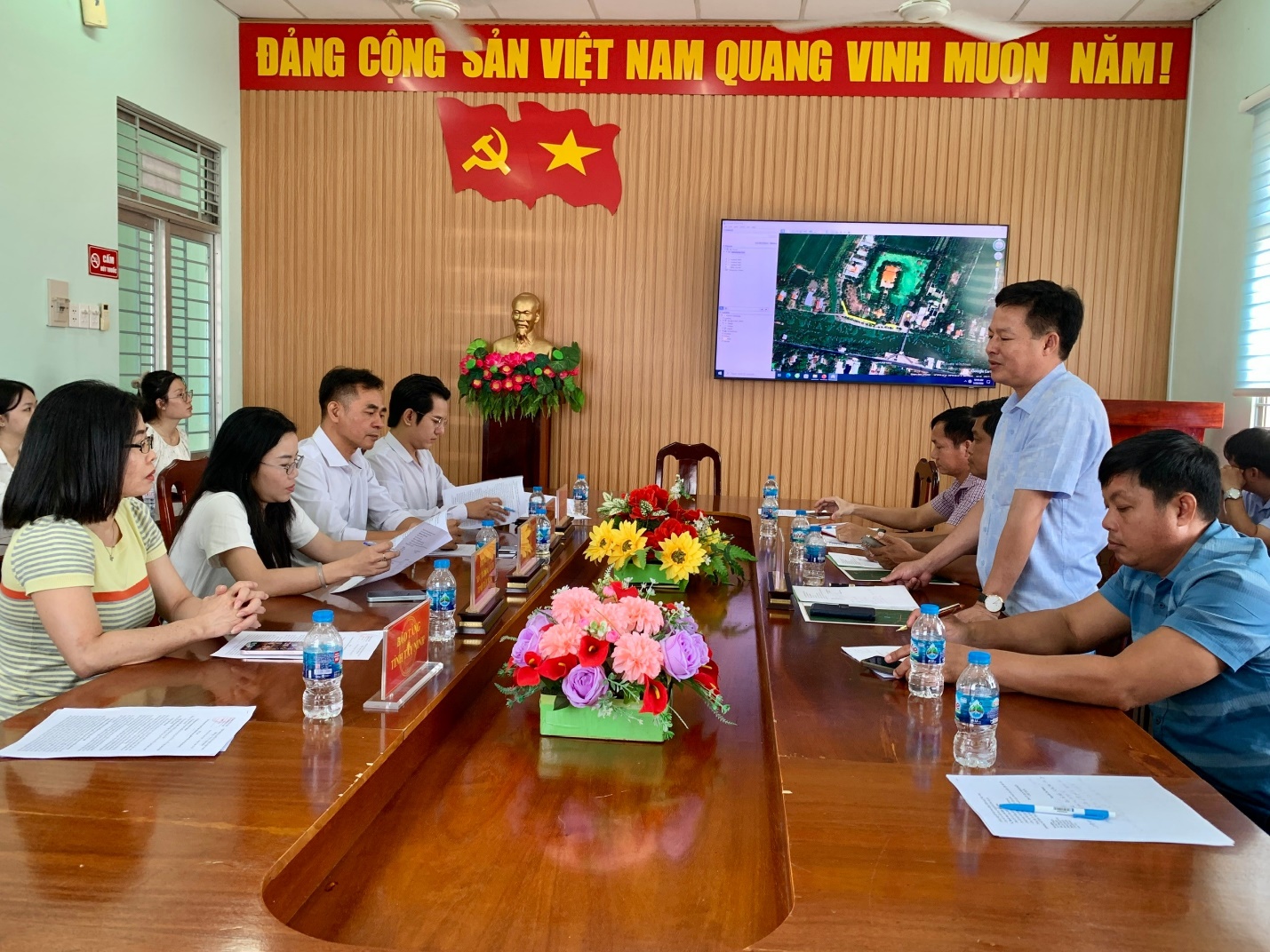 Sở Văn hóa, Thể thao và Du lịch tỉnh Tây Ninh phối hợp Hiệp hội Du lịch tỉnh tham gia khảo sát và tham vấn phát triển mô hình “Chợ Quê” tại xã Nhơn Hoà Lập