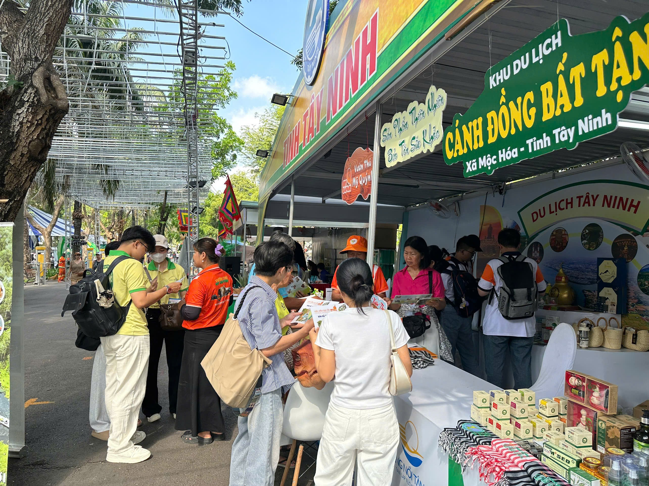 Không gian quảng bá du lịch tỉnh Tỉnh Tây Ninh đạt giải “Gian hàng đẹp” tại Ngày hội Du lịch Thành phố Hồ Chí Minh lần thứ 22, năm 2026