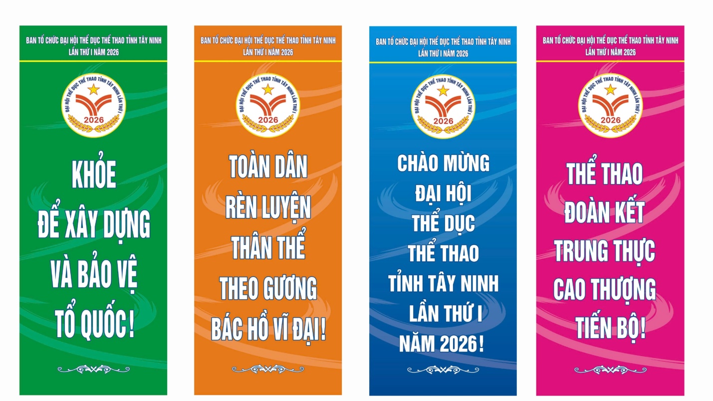 Đại hội Thể dục thể thao tỉnh Tây Ninh lần thứ I năm 2026 - Ngày hội của sức khỏe và tinh thần đoàn kết