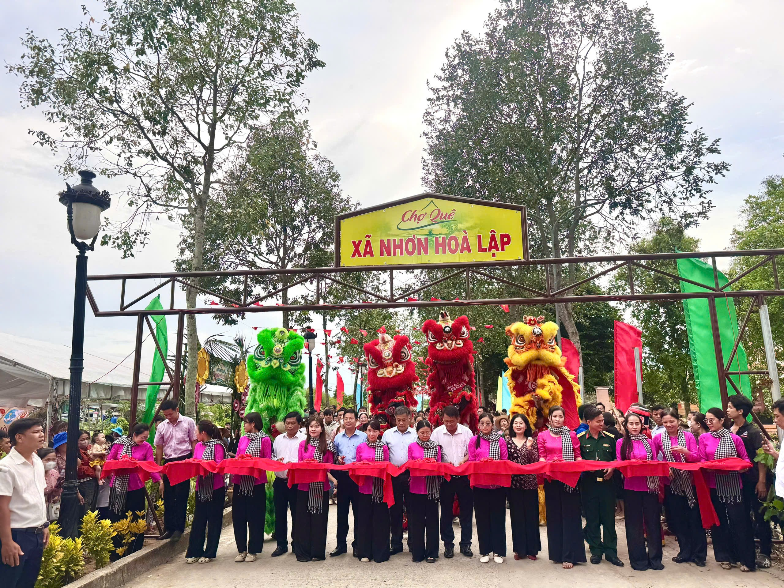 Chợ Quê Nhơn Hòa Lập – Khơi dậy sức sống văn hóa truyền thống, mở hướng phát triển du lịch cộng đồng tại địa phương
